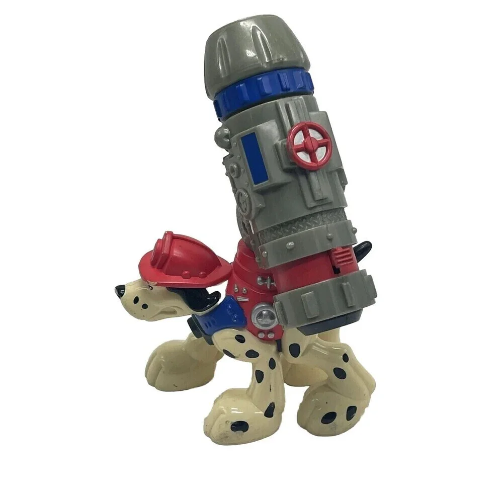 Fisher Price Rescue Heroes Smokey Dalmatian Dog with Water Cannon 2001